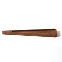 MAXERY Porte-encens moderne en bois de noyer, brûleur d'encens triangulaire minimaliste en bois, plateau attrape-cendres pour la maison et la décoration de yoga