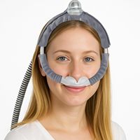 Ensemble de harnais de sommeil CPAP en satin réutilisable de qualité supérieure avec housses de sangle pour masque série F30i, lavable, fournitures pour l'apnée du sommeil, service OEM