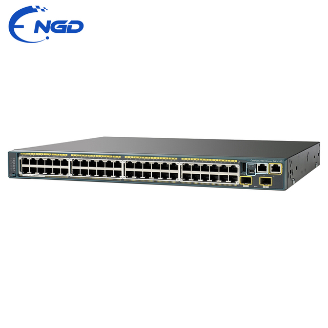 Used WS-C2960S-48TS-S Refurbished 48 Port Gigabit Managed Ethernet Switch with SFP Uplink for Enterprise Office Access Network