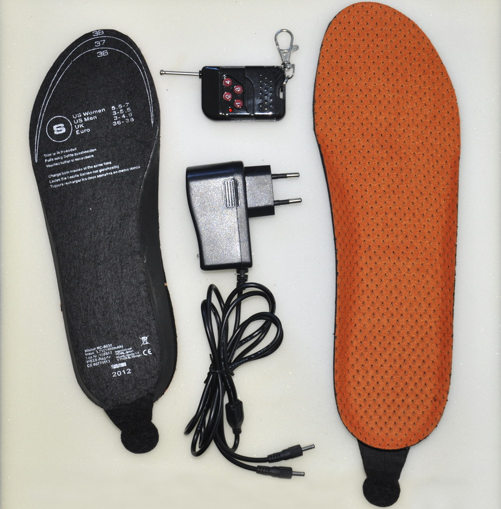 Теплые перезаряжаемые стельки с подогревом через Usb стельки с электрическим аккумулятором стельки с подогревом