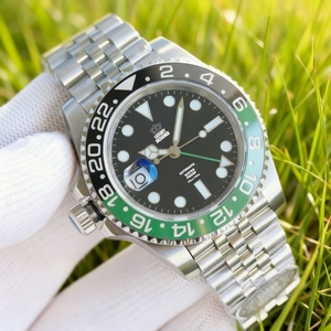 Reloj Mecánico Automático para Hombre, de 40 mm, con Bisel de Cerámica, Cristal de Zafiro, Calibre 3285, para Zurdos, de Acero Inoxidable - Product Image 3