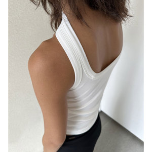 OEM Custom Logo Reverse Halter Tank <strong>Top</strong> Rhinestone Sexy Slim Fit <strong>Sparkly</strong> Women's Sleeveless Crop Green Camisoles <strong>Tops</strong> - Product Image 5