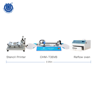 Produk laris India pasang chip smt mini pemosisian pcb led lepas dan tempel mesin tempel CHM-T36VB tinggi