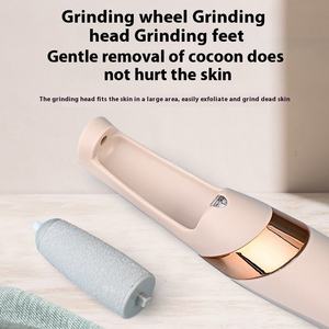 Lime à pieds électrique rechargeable automatique, machine de pédicure, rouleau en plastique tendance pour les pieds, élimination des peaux mortes - Product Image 4