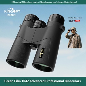Kenart-Jumelles de chasse professionnelles de gros calibre 8x42, film vert, télescope à fort grossissement haute définition - Product Image 3