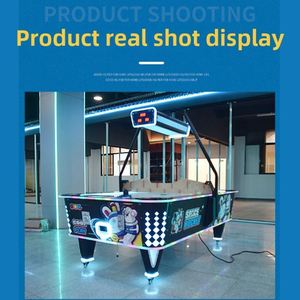 Table de hockey sur air de qualité supérieure pour jeu de style hockey sur glace avec compteur numérique, moteur de ventilateur et kit d'accessoires en promotion - Product Image 5