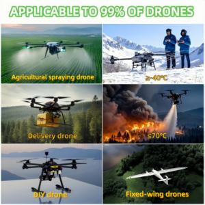 Batería Lipo de alta potencia para Dron de 14,8 V y 100c, paquete de baterías de iones de litio de 16000mAh, batería recargable para Dron agrícola - Product Image 5