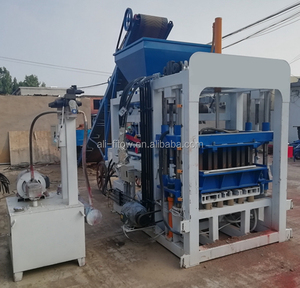 QT4-15 Machines automatiques de fabrication de blocs de <span class=keywords><strong>bordure</strong></span> de route en béton creux à faible investissement et à profit élevé – Liste de prix en russe - Product Image 2