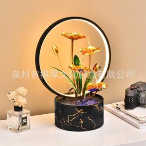Fuente de Agua de Escritorio de Metal, 39 cm de Altura, Decoración Creativa para el Hogar y la Oficina, Regalo Ecológico - Product Image 4
