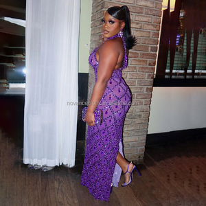 Novance Y2360-J Vestido Longo De Dresses 2025 tırmanmak elmas mor resmi elbise balo zarif kadın giyim elbiseler düğün - Product Image 3