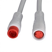 Connecteur en cuivre étanche IP68 JFS 2-6P pour extérieur, 6A 10A, femelle vers mâle, M6/M7/M8, 12V/110V, faisceau de câblage DIY pour vélo électrique