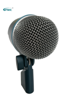 Microphone dynamique super cardioïde haute performance JPMIC 52A pour grosse caisse et instruments de basse avec adaptateur de fixation XLR
