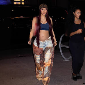 Nuovi <span class=keywords><strong>Pantaloni</strong></span> Sportivi Casual da <span class=keywords><strong>Donna</strong></span> Stile Streetwear con Stampe Colorate, Gamba Larga e Taglio Dritto - Product Image 1