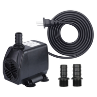 Super silencieux 2.5W/5W Mini pompe à eau submersible pour fontaine pour animaux de compagnie Poisson Aquarium 300L/h Débit Mini poisson vivant Boîte de bureau