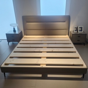 Directo de fábrica, cama Italiana Moderna, juego de muebles de dormitorio doble de Hotel de gama alta, cama King Size de lujo clásica - Product Image 2