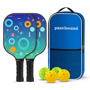 Juego de palas de pickleball Panelsound con pelotas y bolsa de transporte para entretenimiento al aire libre - Product Image 1