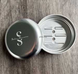 לוגו מותאם אישית עגול אלומיניום ניקוז נסיעות פח תיבת סבון התאמה אישית ידידותית לסביבה שלוש שכבות סבון פח - Product Image 3