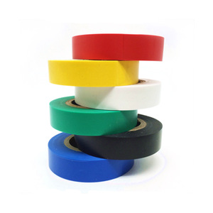 Electrical Insulating Tape Colored PVC 12mm X 10m High Adhesion For Wire Bundling And Repair - Product Image 3