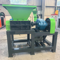 Déchiqueteur industriel à double arbre pour disques durs et cartes graphiques, broyeur de déchets électroniques, équipement de recyclage de cartes de circuits imprimés