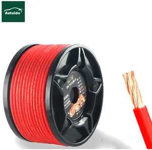 4GA 20M Copper Oxide Primary Automotive Power/Ground for Battery Cable, Car Audio