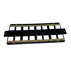 Feuille d'isolation en PVC à montage en surface, noire, avec adhésif 3M pour applications électriques - Product Image 1