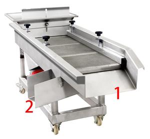 ग्रेनाइट सामग्री के लिए रैखिक कंपन स्क्रीन मल्टीडेक स्क्रीनिंग मशीन पत्थर अनाज चाय के पत्ते तंबाकू पत्ते - Product Image 2