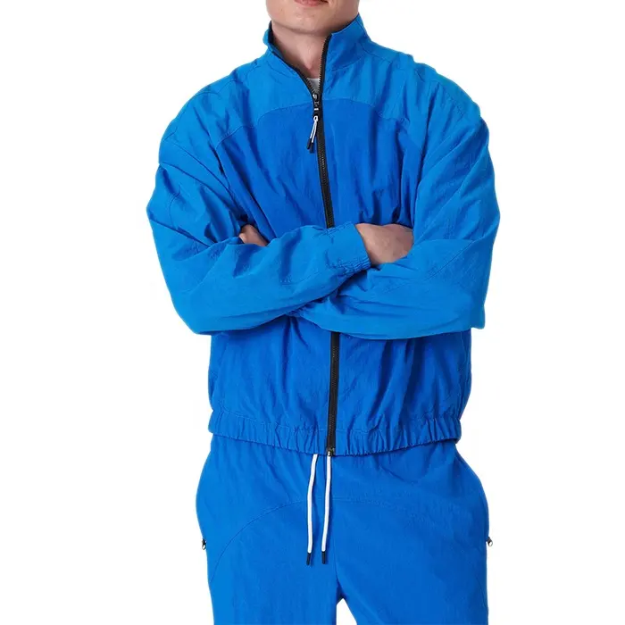 Tracksuits nylon for men jogging suits tracksuits with jacket zip up tracksuit men