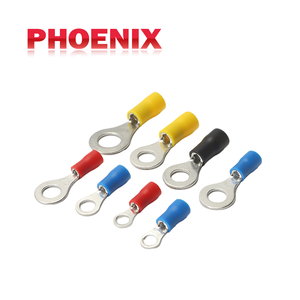 Borne de câble ronde pré-isolée <span class=keywords><strong>en</strong></span> PVC de haute qualité, à sertir, <span class=keywords><strong>en</strong></span> cuivre, de type O, pressée à froid, pour fabricants de bornes automobiles - Product Image 5