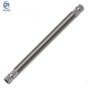 เพลาส่งมอเตอร์ที่มีความแม่นยํา Cnc กลึงเพลาเพลาสแตนเลส 304 316 เพลาเกลียวท่อเกลียวหญิง - Product Image 3