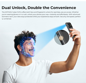 Smartphone robuste 4G Hotwav 6,6 pouces 108MP NFC débloqué mondial 8+512 Go 6280 mAh Android 15 Mobile Hotwav Cyber 16 Pro - Product Image 4