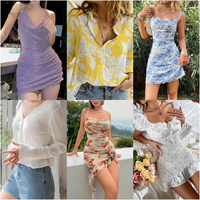Mode Vente en Gros Assortiment Ropa Fournisseur Balles En Gros Usine Queue Assortiment En Vrac Boutique Femmes Robe Femmes Plus La Taille Tops
