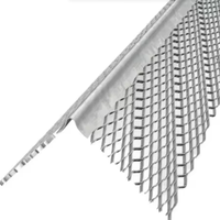 Perfil de Ángulo de Metal Expandido de Acero Inoxidable de 45 mm, Perfil de Esquina Expandido Personalizado para Refuerzo de Paredes de Estuco y Yeso