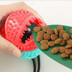 Interactieve voerbal voor kleine en middelgrote honden om bezig te blijven en verveling te verlichten. Puppy speeltje. - Product Image 6