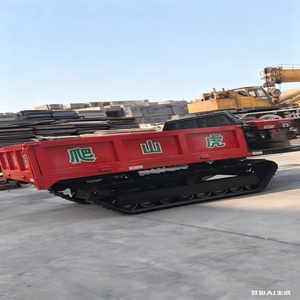 משאית זחלית גומי בעלת כושר נשיאה גבוה לכרייה, הובלת עצים וחקלאות - Product Image 2