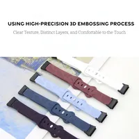 Montre connectée respirante à motif pissenlit pour Band 7, bracelet en silicone, respectueux de la peau, réglable pour le sport, pour homme et femme
