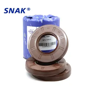 SNAK customize oil seal TC/TG/TG4 oil seal rubber 40*80*12 Rotary Shaft Seal External thread with spring