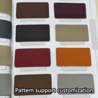 En stock, cuir synthétique, cuir PU, cuir microfibre 1,2 mm, adapté aux intérieurs de voitures, canapés, meubles et décoration