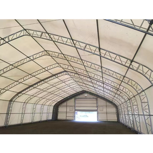 Beste Prijs Industrieel Magazijn Pvc Tent Grote Opslag Gebouw Zware Waterdichte Canvas Winter Auto Shelter Pvc Gecoat - Product Image 5