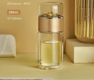 500mlTea Séparation Tasse En Verre Sports <span class=keywords><strong>De</strong></span> Plein Air Bouteille À Boire Voyage Verre Thé Et <span class=keywords><strong>Eau</strong></span> Séparation Bouteille D'<span class=keywords><strong>eau</strong></span> avec Infuseur À Thé - Product Image 4
