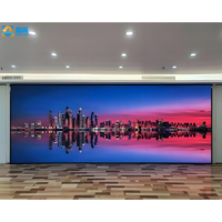 Écran LED d'intérieur à haute définition ultra-économe en énergie P0.78 P0.9, panneau mural vidéo pour hôtel, processus COB