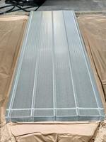 Lámina de Acero Galvanizado Corrugado para Techos GI, BWG 32 34 G550, Placa de Hierro Metálica Recubierta de Zinc para Techos de Almacenes, Precio de Fábrica