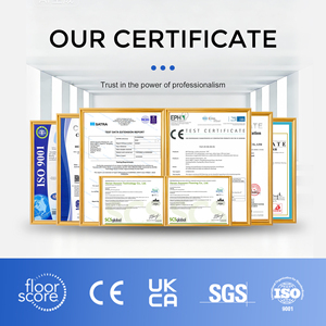Revêtement de sol en vinyle imperméable UKCA CE résistant à l'usure 120*600 125*600 150*750 mm Lvp à <span class=keywords><strong>coller</strong></span> en chevrons - Product Image 6
