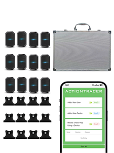 Tracker GPS per Calcio Action Tracer, Versione Team, 12 Persone, Mappa di Calore, Traiettoria e Gilet - Product Image 1