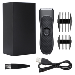 Recortadora Eléctrica de Vello Púbico para Hombre, Recortadora de Vello Corporal, Depiladora de Bikini, Afeitadora Recargable - Product Image 3