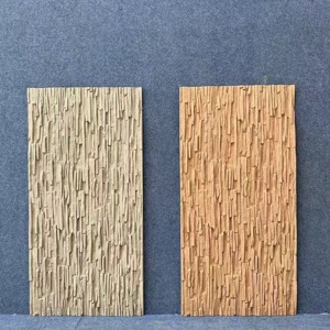 PUストーンウォール成形パネルシート外装屋外用人工3Dストーンフォームパネル壁 - Product Image 5
