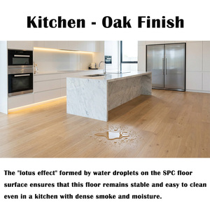 Suelo Vinílico SPC Fácil de Instalar, Suelo SPC Moderno para Cocina, Baldosas de Suelo SPC Impermeables y Fáciles de Limpiar - Product Image 6