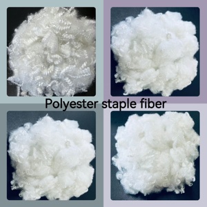 Fibra hueca de poliéster Virgen 100% 15D y 3D Finura Fábrica de China Fibra de poliéster de silicona para material de relleno de sofá - Product Image 2
