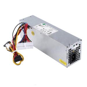 Alimentation 240 Watts pour <span class=keywords><strong>Dell</strong></span> <span class=keywords><strong>Optiplex</strong></span> 390 790 <span class=keywords><strong>990</strong></span> 3010 7010 9010 <span class=keywords><strong>SFF</strong></span> Adaptateur d'alimentation 24 broches 592JG 0592JG D240ES-00 - Product Image 1