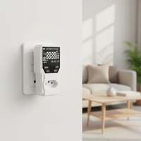 Prise minuterie hebdomadaire à grand écran - 127V/220V, menu en portugais, certifiée Inmetro pour l'automatisation domestique au Brésil
