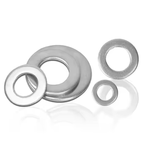 Flat Metal Round Spacer M5 Plain Stainless Steel Plain Flat <b>Washers</b> - Product Image 3